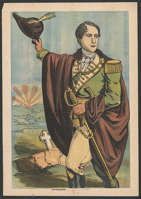 Robert Emmet at his trial